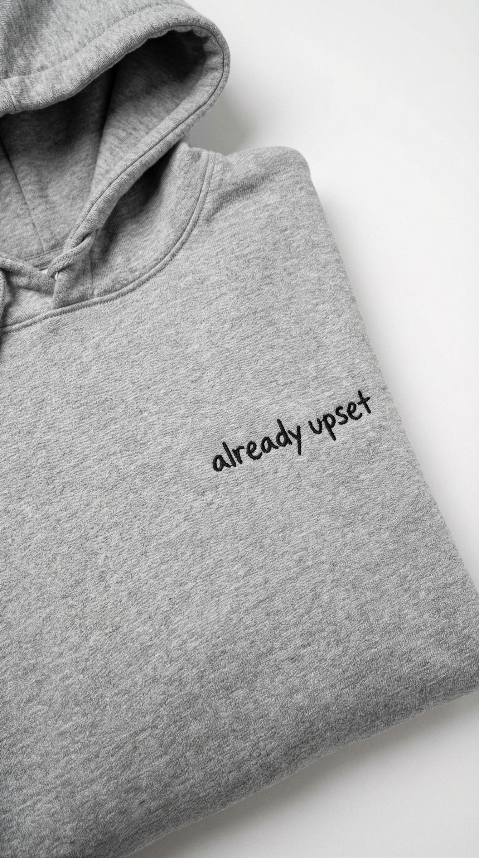 ALREADY UPSET [GREY] view 3